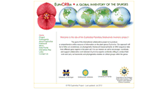 Desktop Screenshot of euphorbiaceae.org