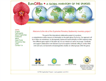 Tablet Screenshot of euphorbiaceae.org